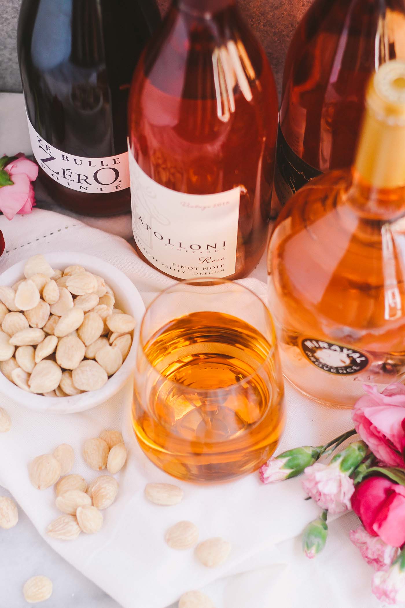a rosé 101 guide with everything you need to know when it comes to picking the perfect bottle of rosé | rosé wine, rosé all day, rosé pairing, girls night, girls night drinks, summer drinks, wine guide, rosé guide for beginners, rosé basics |